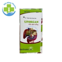 Uforgan - Hộp 01 chai thủy tinh 60ml