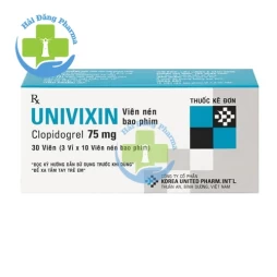 Univixin - Clopidogrel 75mg Korea United