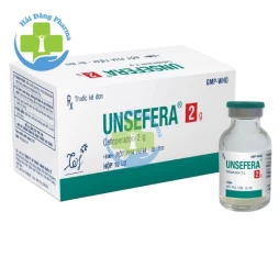 Unsefera 2g - Hộp 10 lọ x 2g