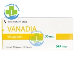 Vanadia - Hộp 3 vỉ x 10 viên