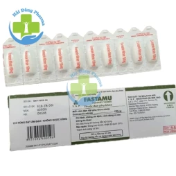 Viên đạn đặt phụ khoa Fastamu - Econazol nitrat 150mg Y.S.P