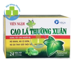 Viên ngậm Cao lá Thường Xuân Vega Pharma