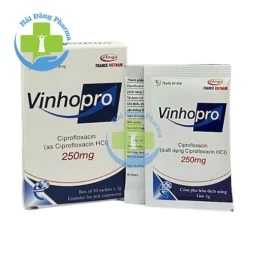 Vinhopro 250mg - Ciprofloxacin 250mg Éloge France Việt Nam