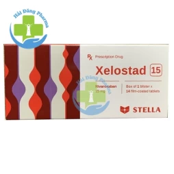 Xelostad 15 - Hộp 1 vỉ, 3 vỉ x 14 viên