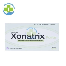Xonatrix forte - Fexofenadin 180mg Davipharm