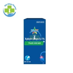 Xylozin Drops 0,1% - Xylometazolin 10mg/10ml Danapha