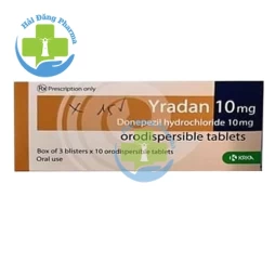 Yradan 10mg - Hộp 3 vỉ x 10 viên