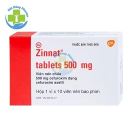 Zinnat tablets 500mg - Cefuroxim 500mg GSK