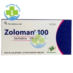 Zoloman 100 - Sertraline OPV