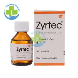 Zyrtec - Cetirizin 1mg/ml Aesica Pharma